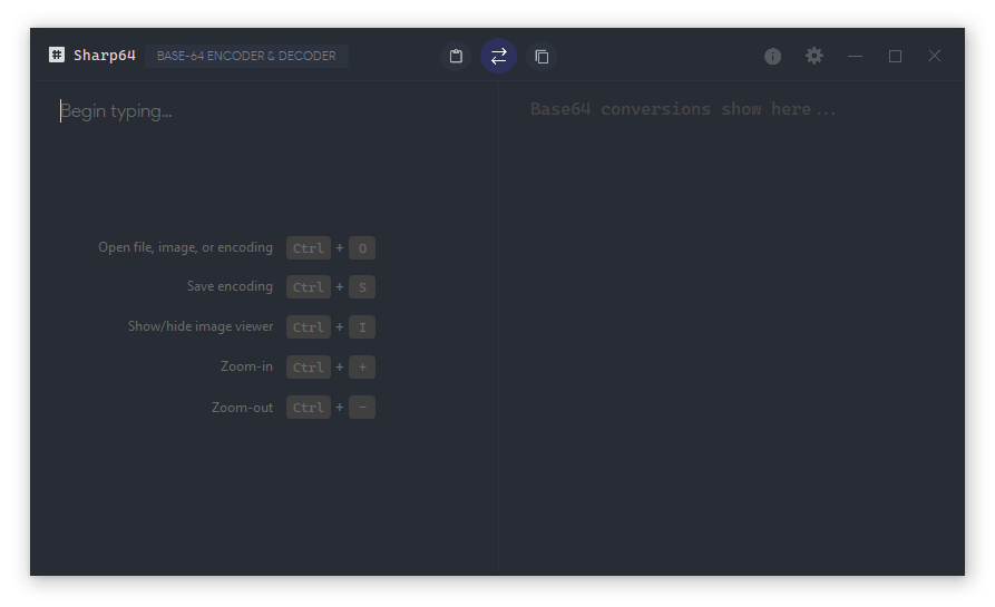 Sharp64 – Base64 Encoder/Decoder – WK